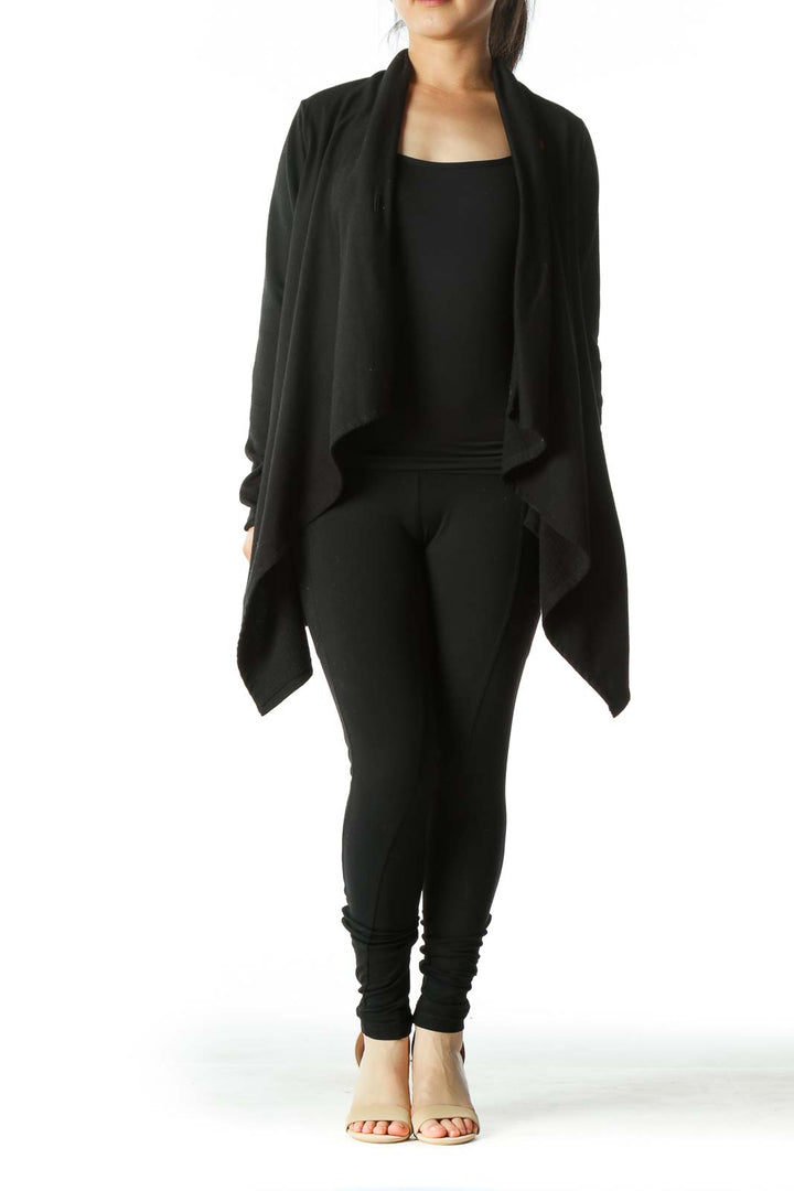 Black Poncho Jacket