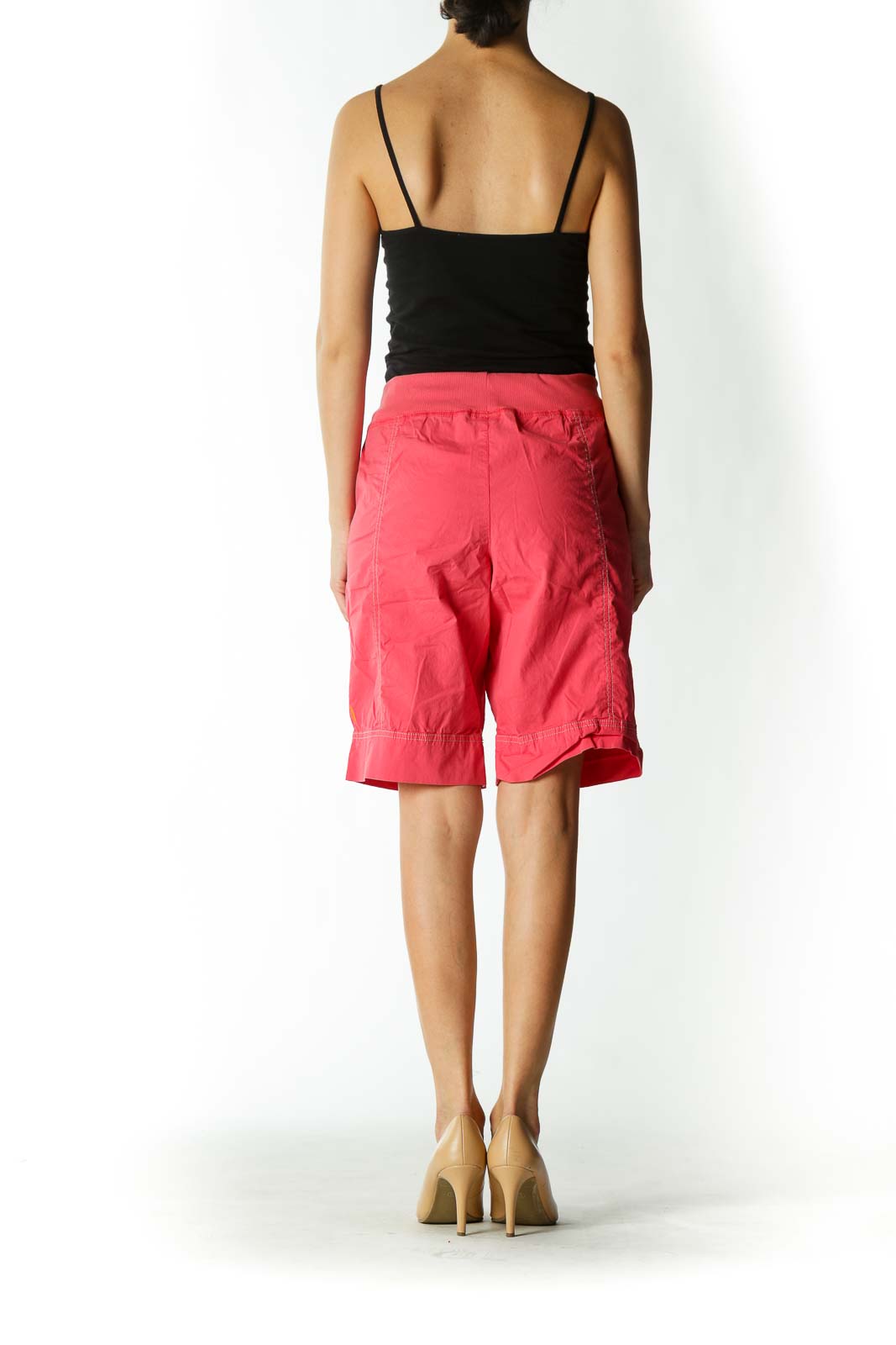 Pink Cargo Shorts