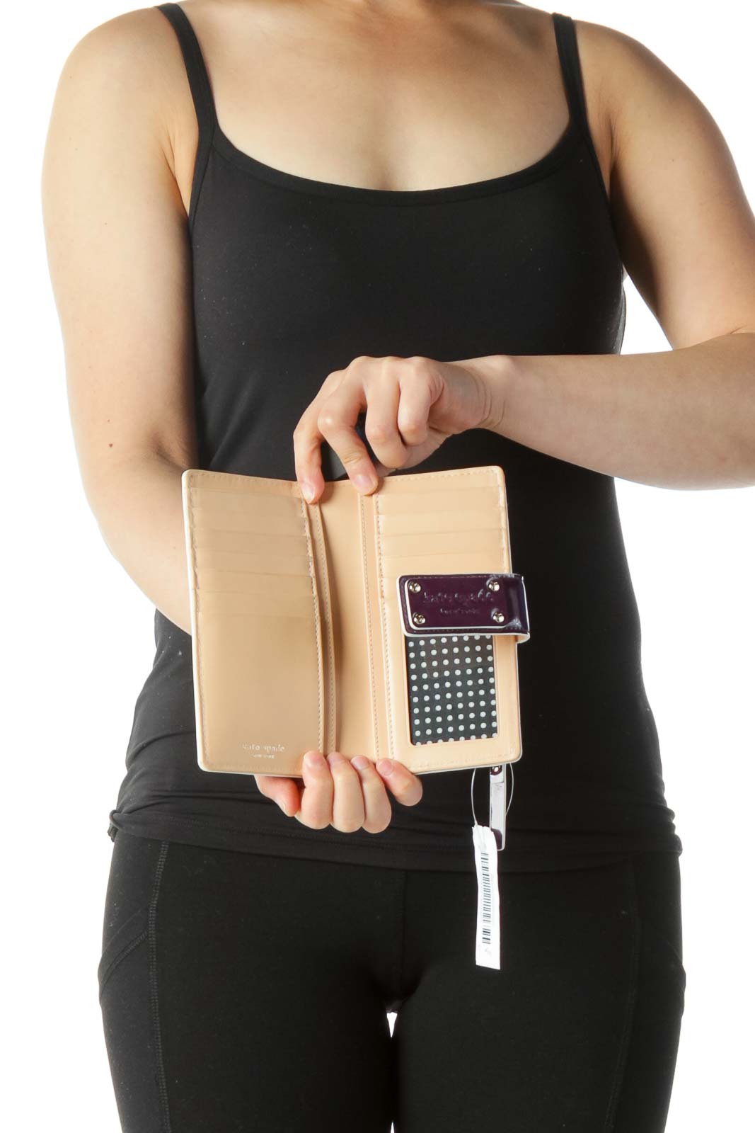 Purple Patent Wallet Clutch