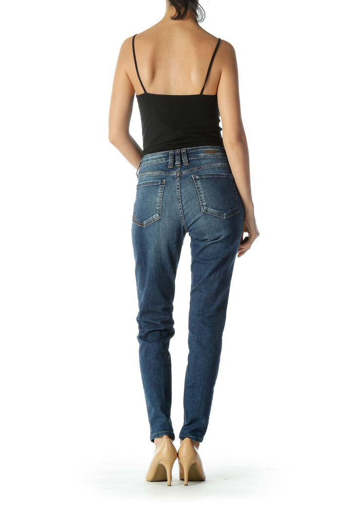 Blue Dark Skinny Jean