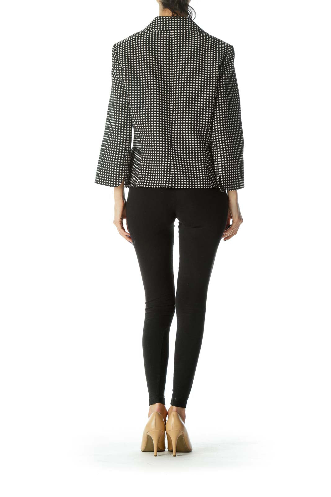 Black Polka-Dot Jacket