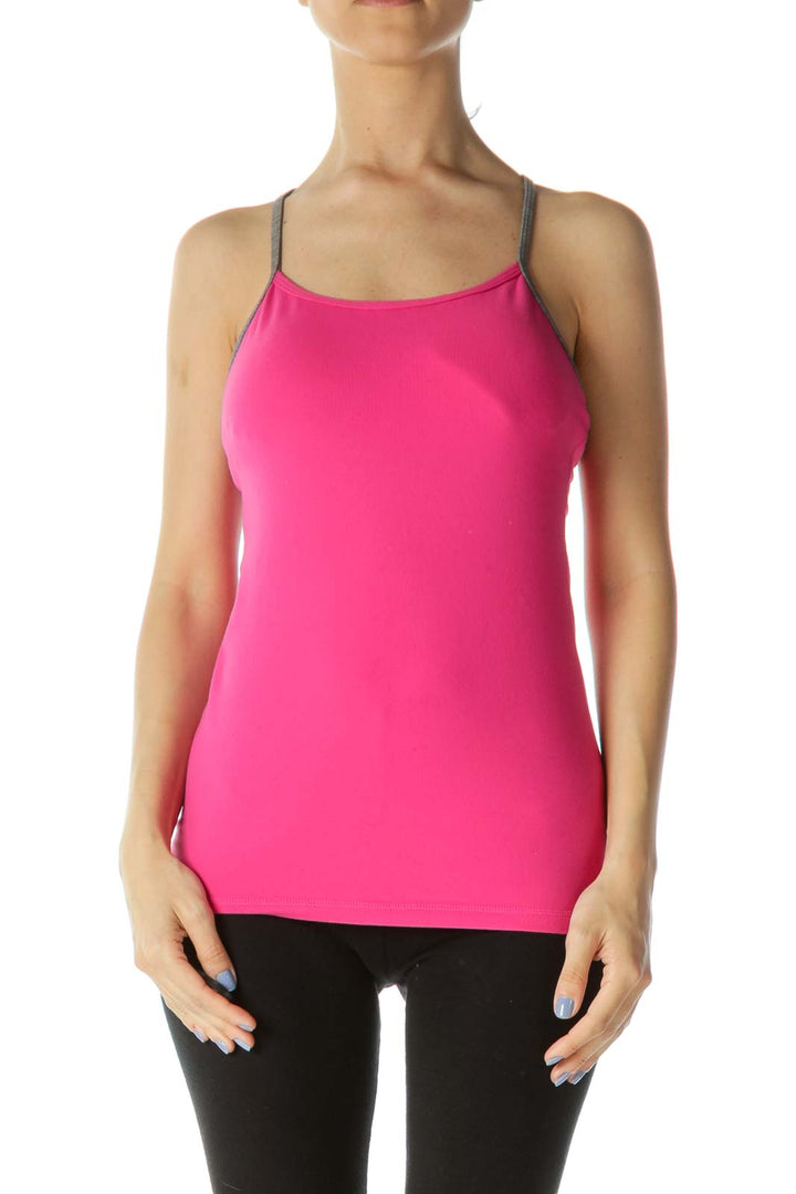 Bright Pink Active Tank Top