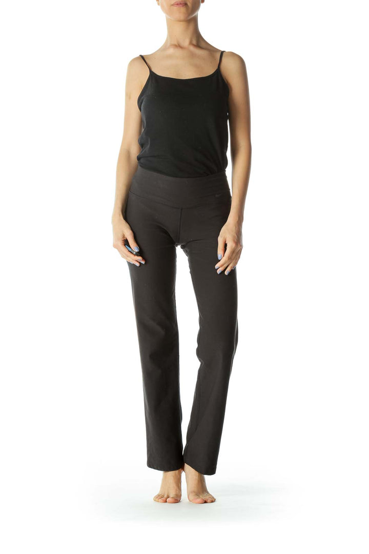 Black Stretch Activewear Pants