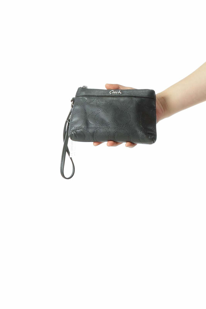 Black Detail Wristlet