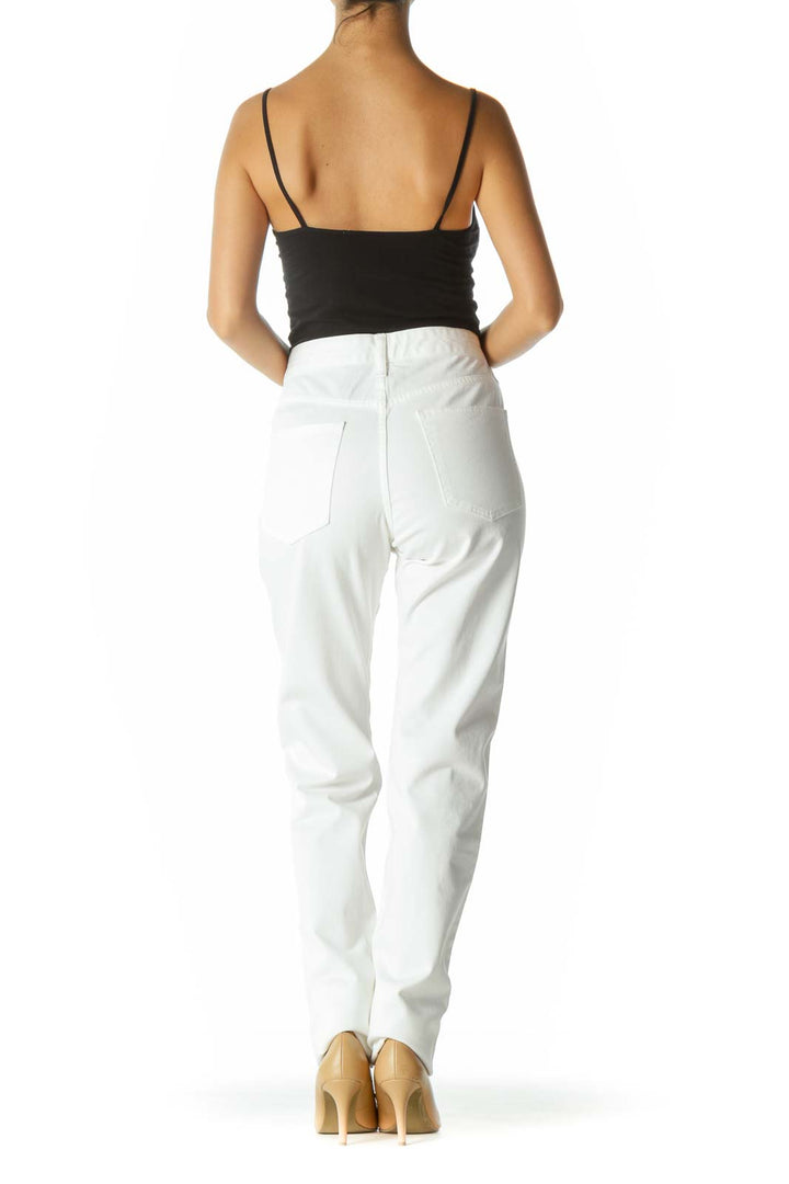 Bright White Stretch Skinny Pants