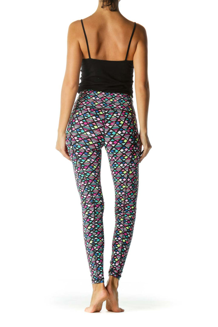 Multicolor Neon Pattern Legging