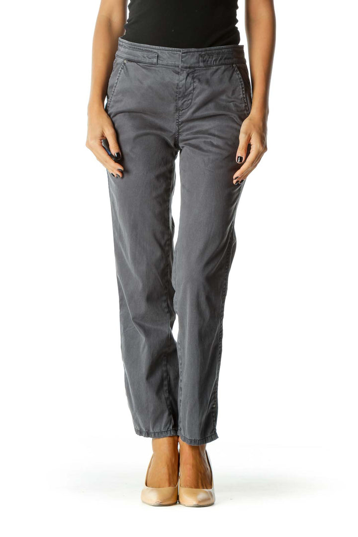 Gray Faded Wash Pocket3 Pants