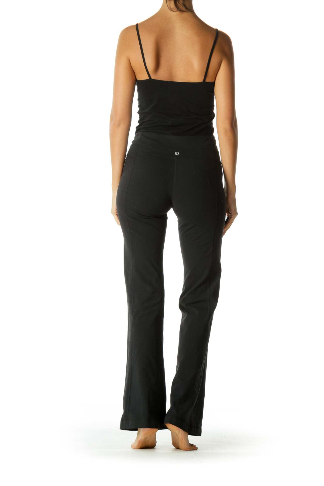 Black Stretch Sport Active Pants