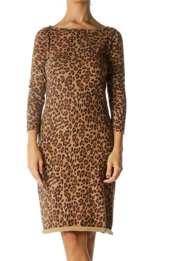 Leopard Fitted Dress