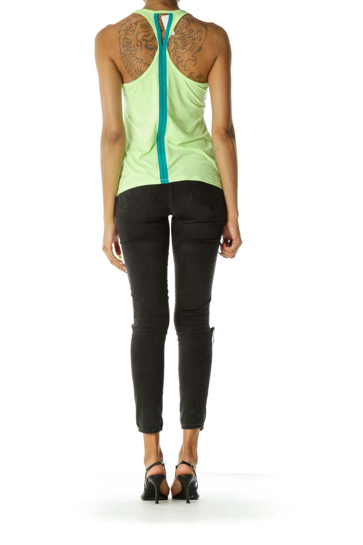 Neon Green Sport Tank Top