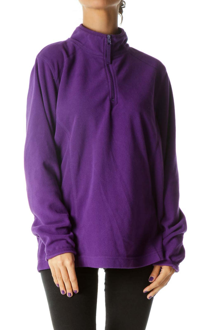 Purple Sports Pullover