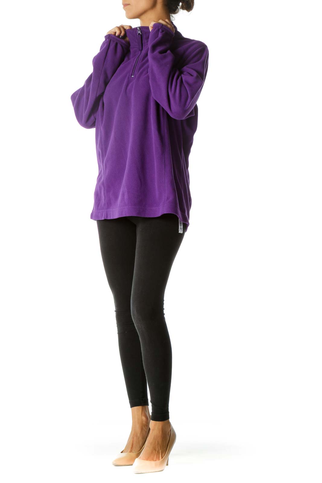 Purple Sports Pullover