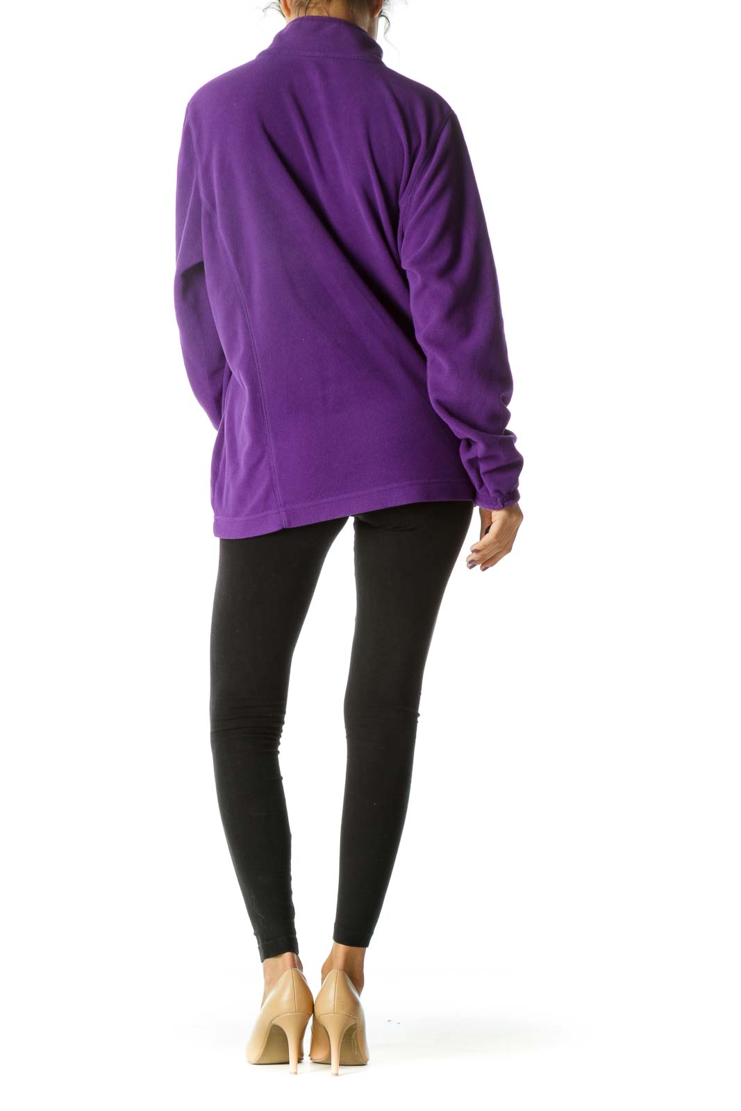 Purple Sports Pullover