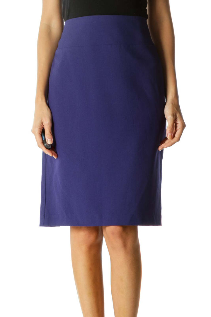 Purple Pencil Skirt