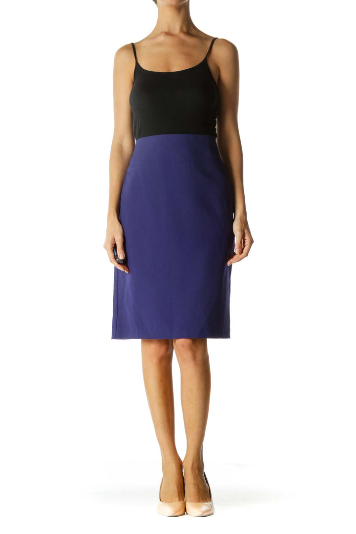 Purple Pencil Skirt