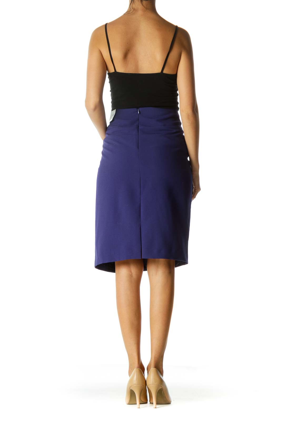 Purple Pencil Skirt