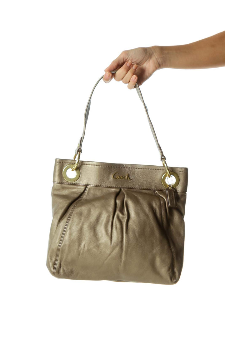 Gold Shoulder Bag