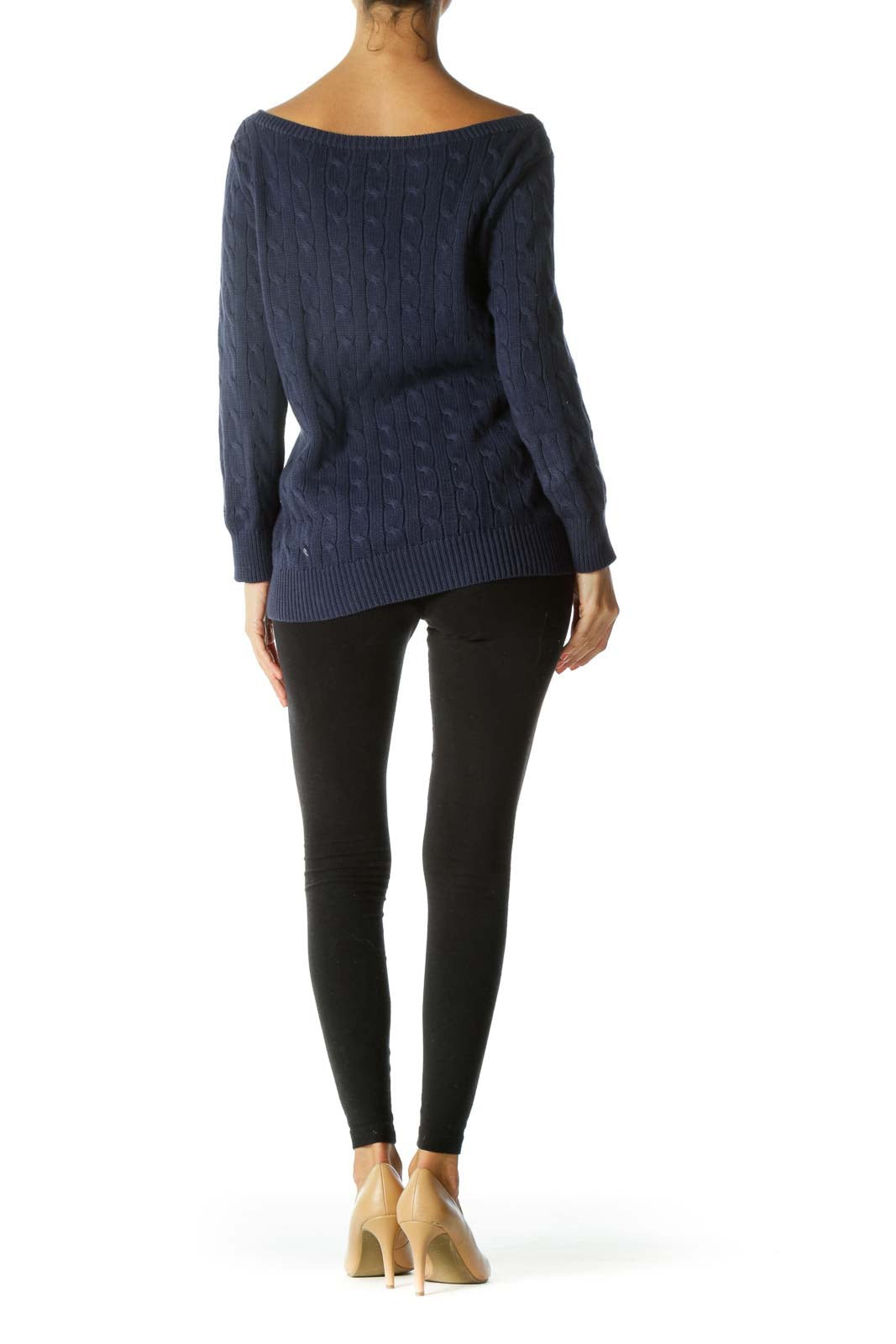 Navy Knit Sweater