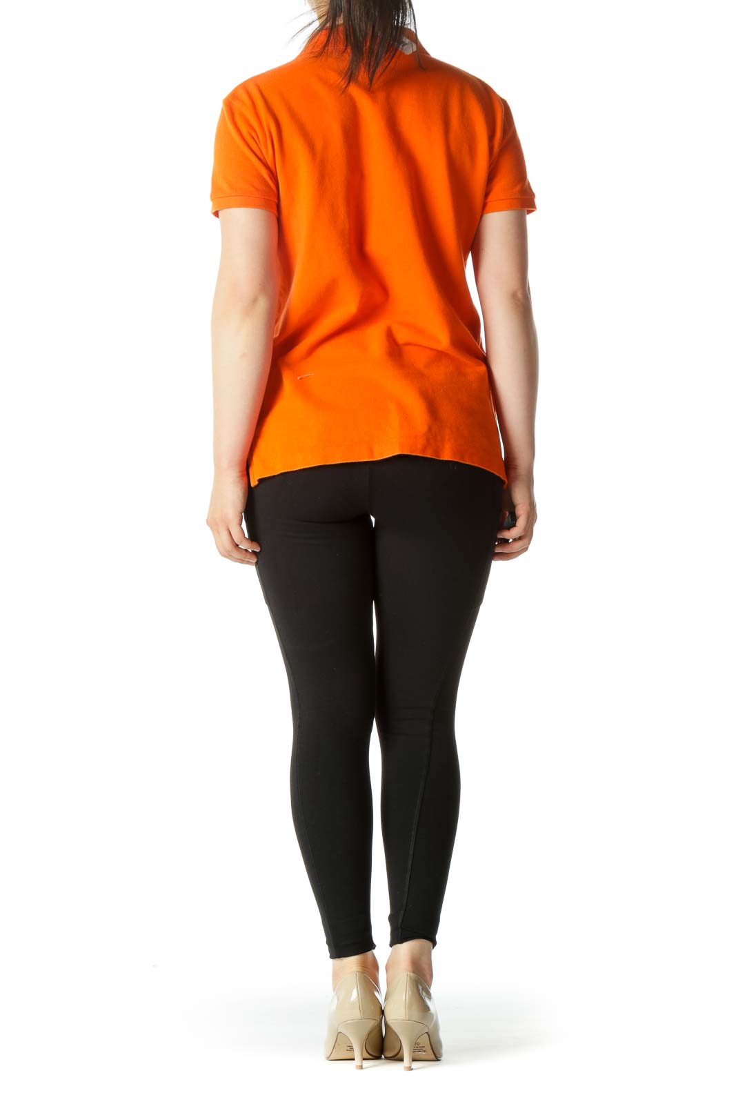 Orange Petitie Polo Shirt