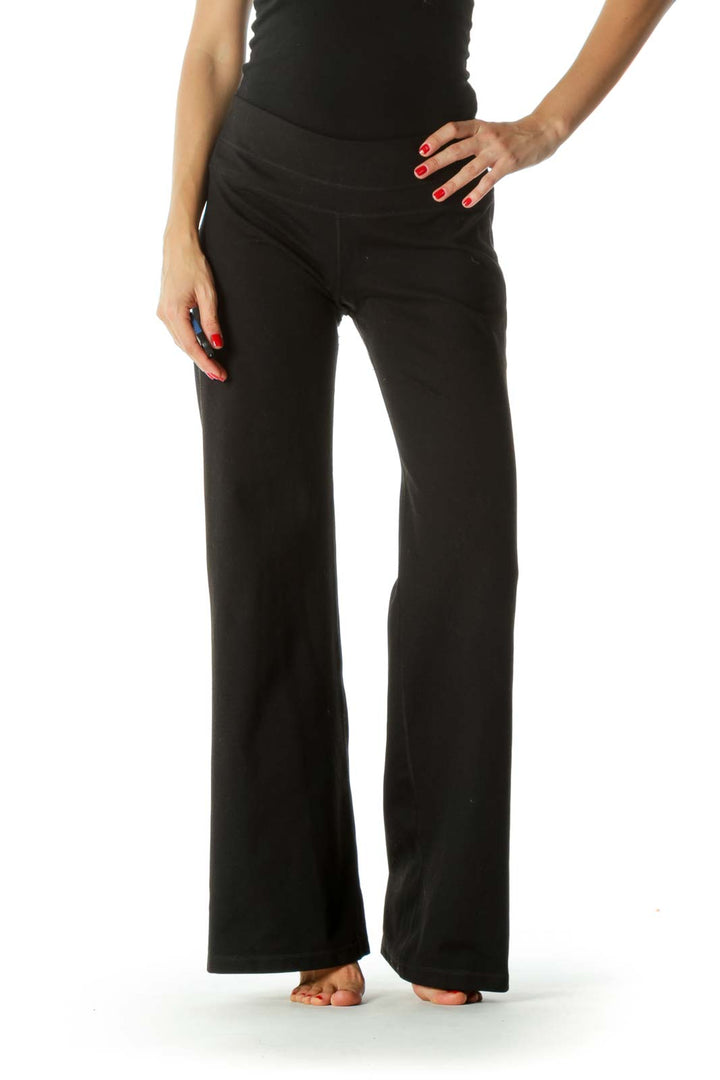 Black Stretch Active Pants