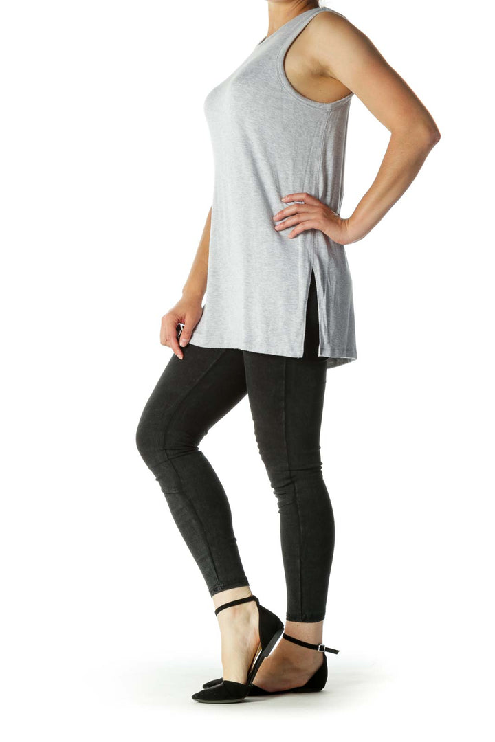 Gray Tunic Tank Top