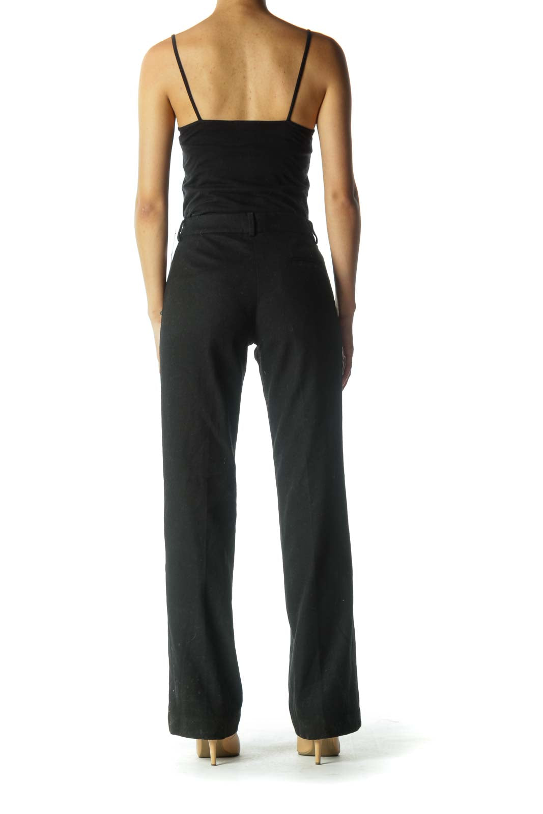 Black Wide-Leg Pants