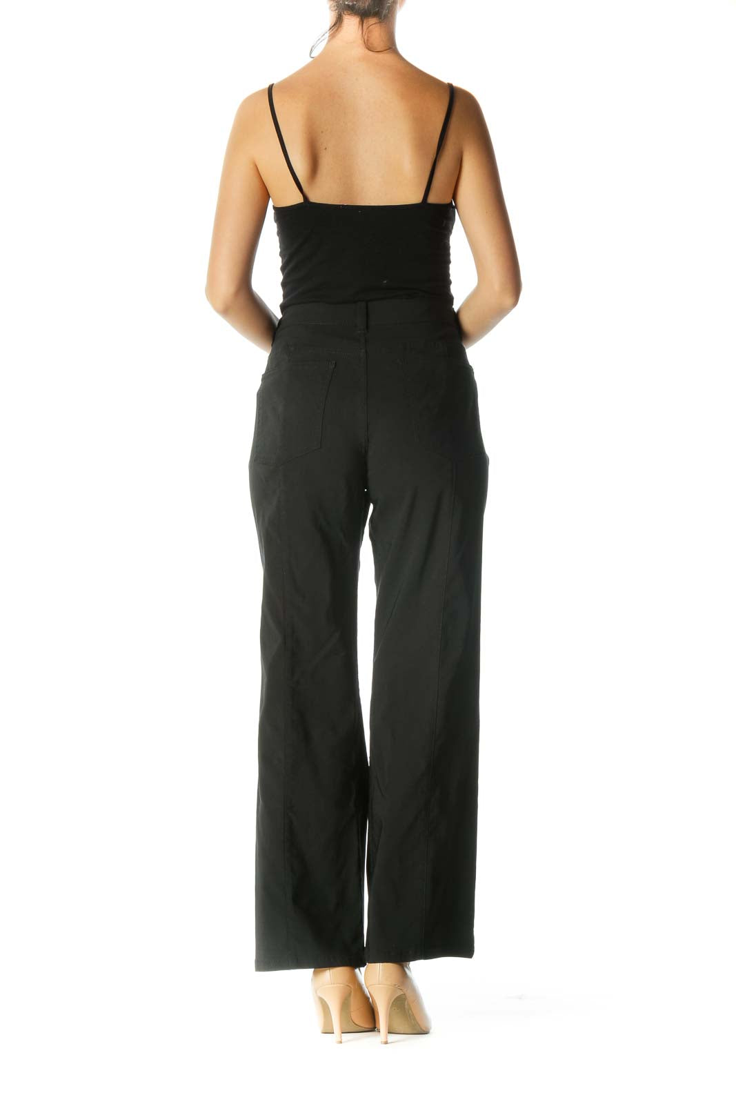 Black Tapered Pants