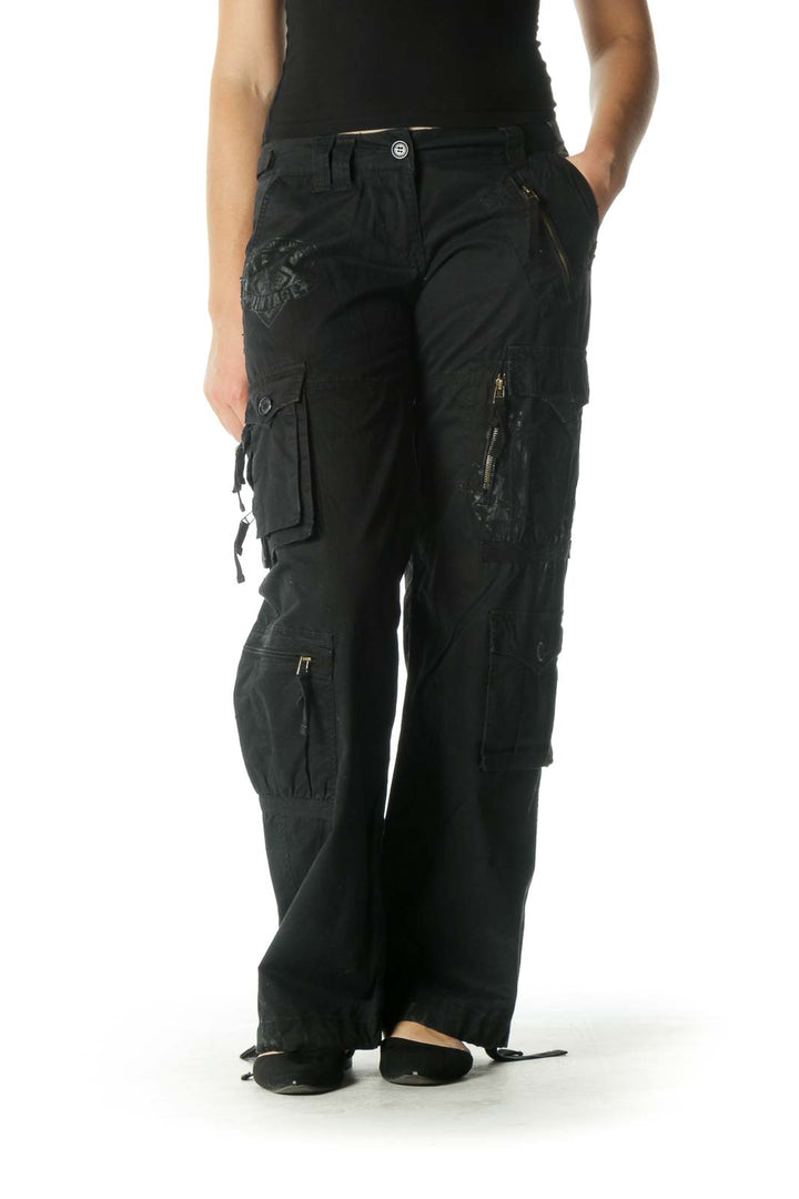 Black Cargo Pants