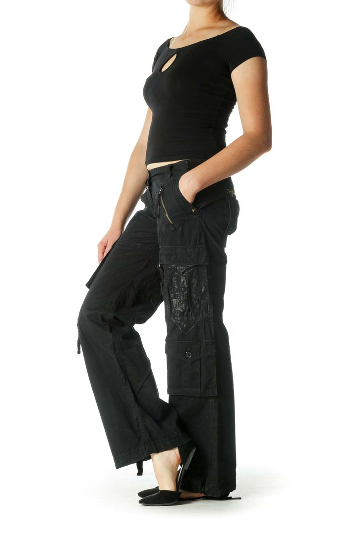 Black Cargo Pants