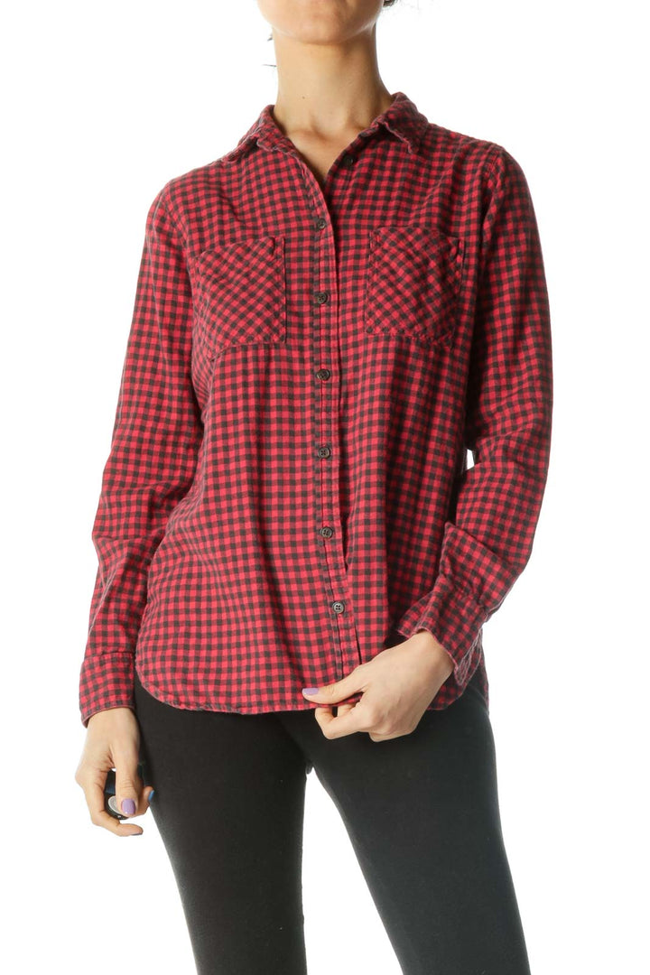 Red Black Flannel Shirt