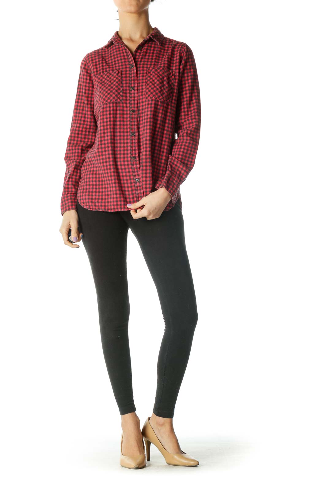 Red Black Flannel Shirt