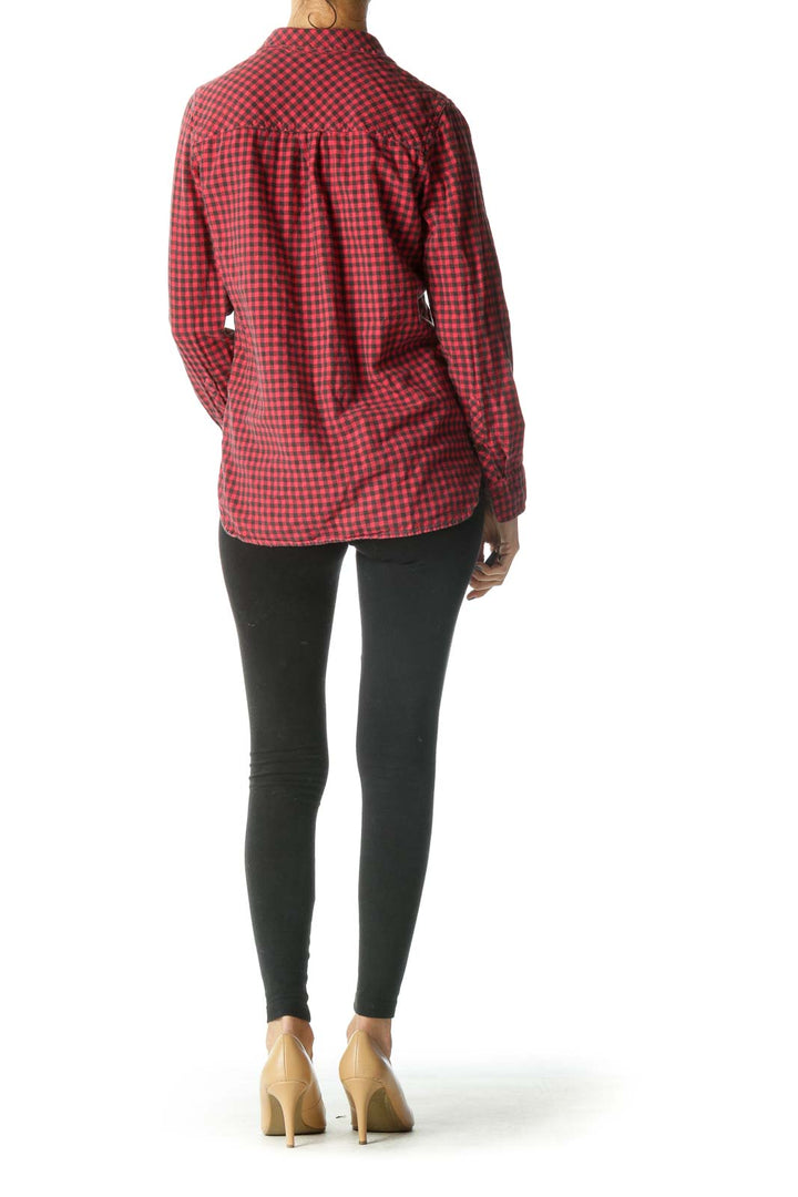 Red Black Flannel Shirt