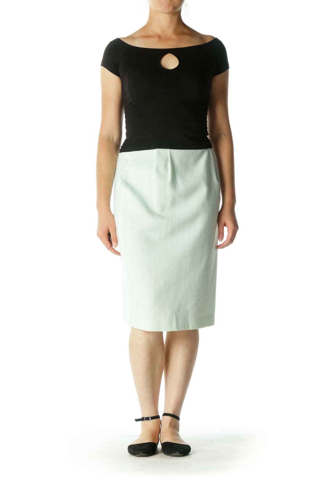 Mint Flared Skirt