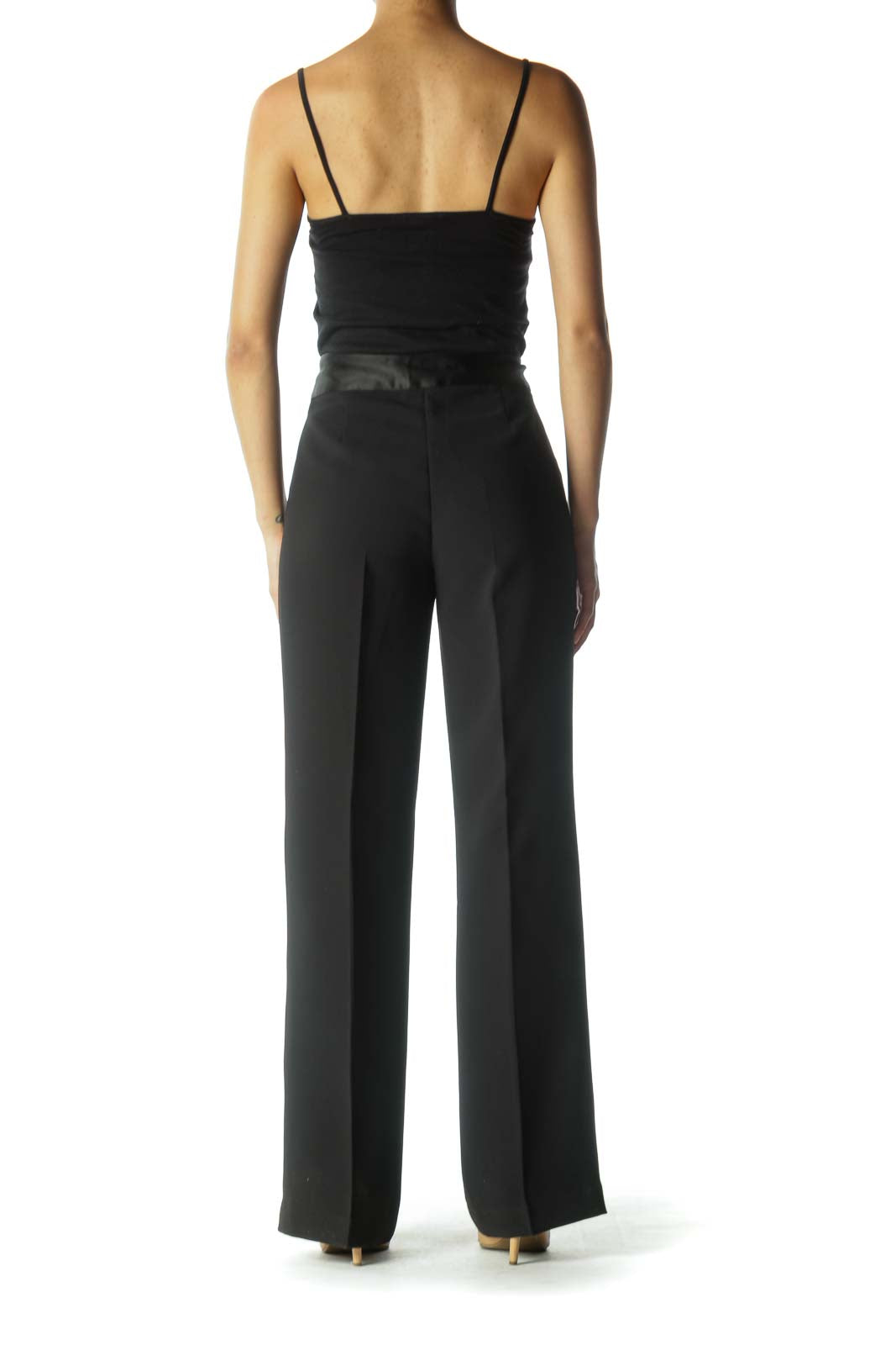 Black Wide-Leg Pants