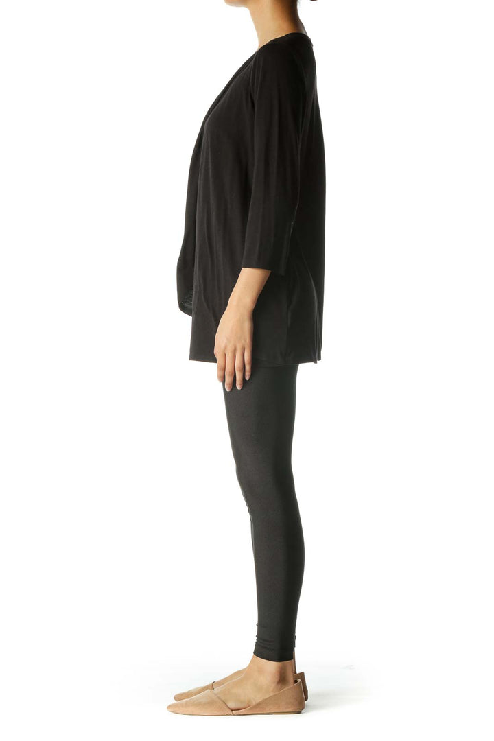 Black Nursing Long Sleeve Shirt