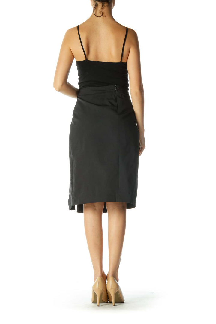 Black Corset Pencil Skirt