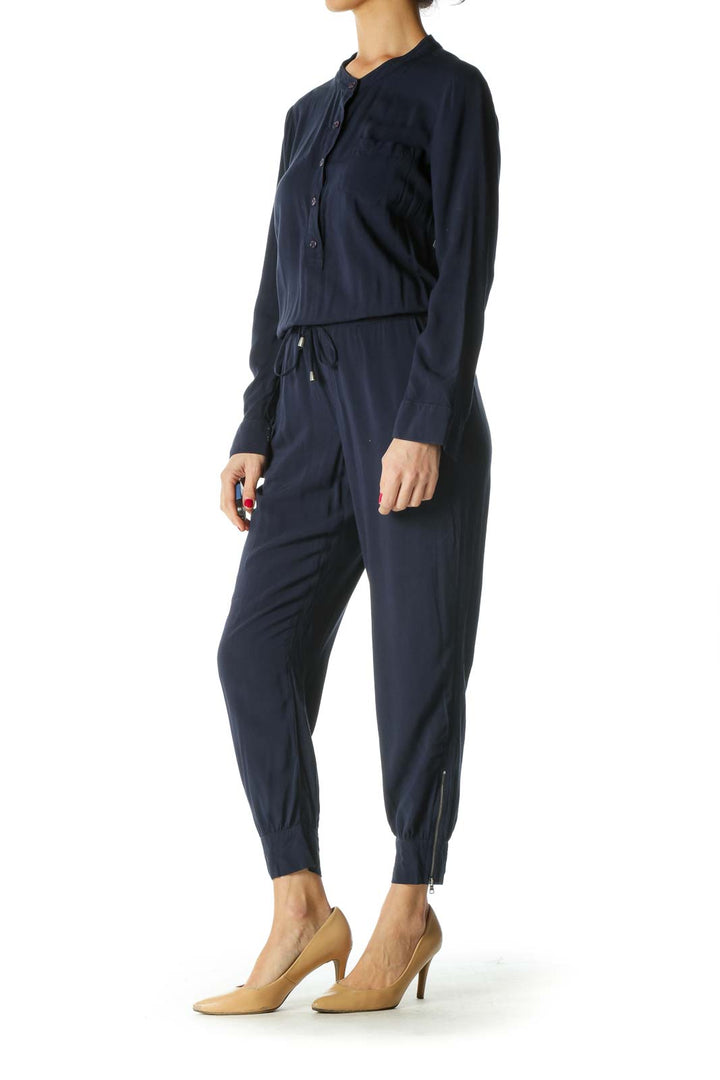 Navy Jumpsuit