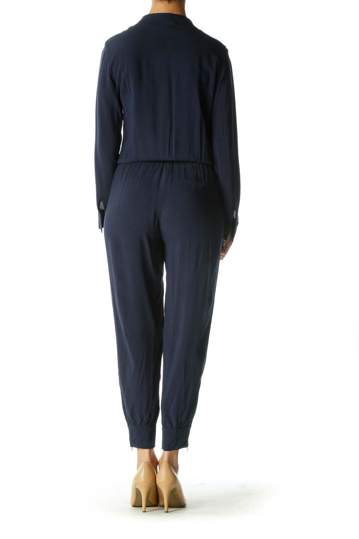 Navy Jumpsuit