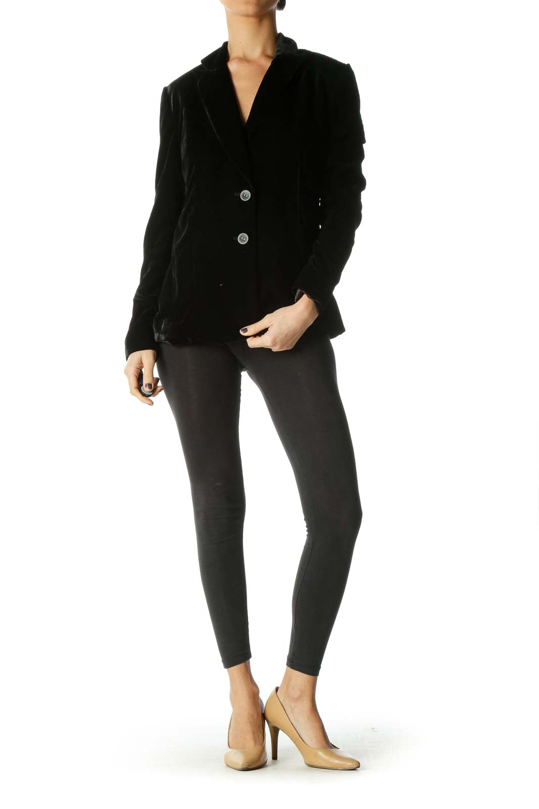 Black Long Sleeve Blazer