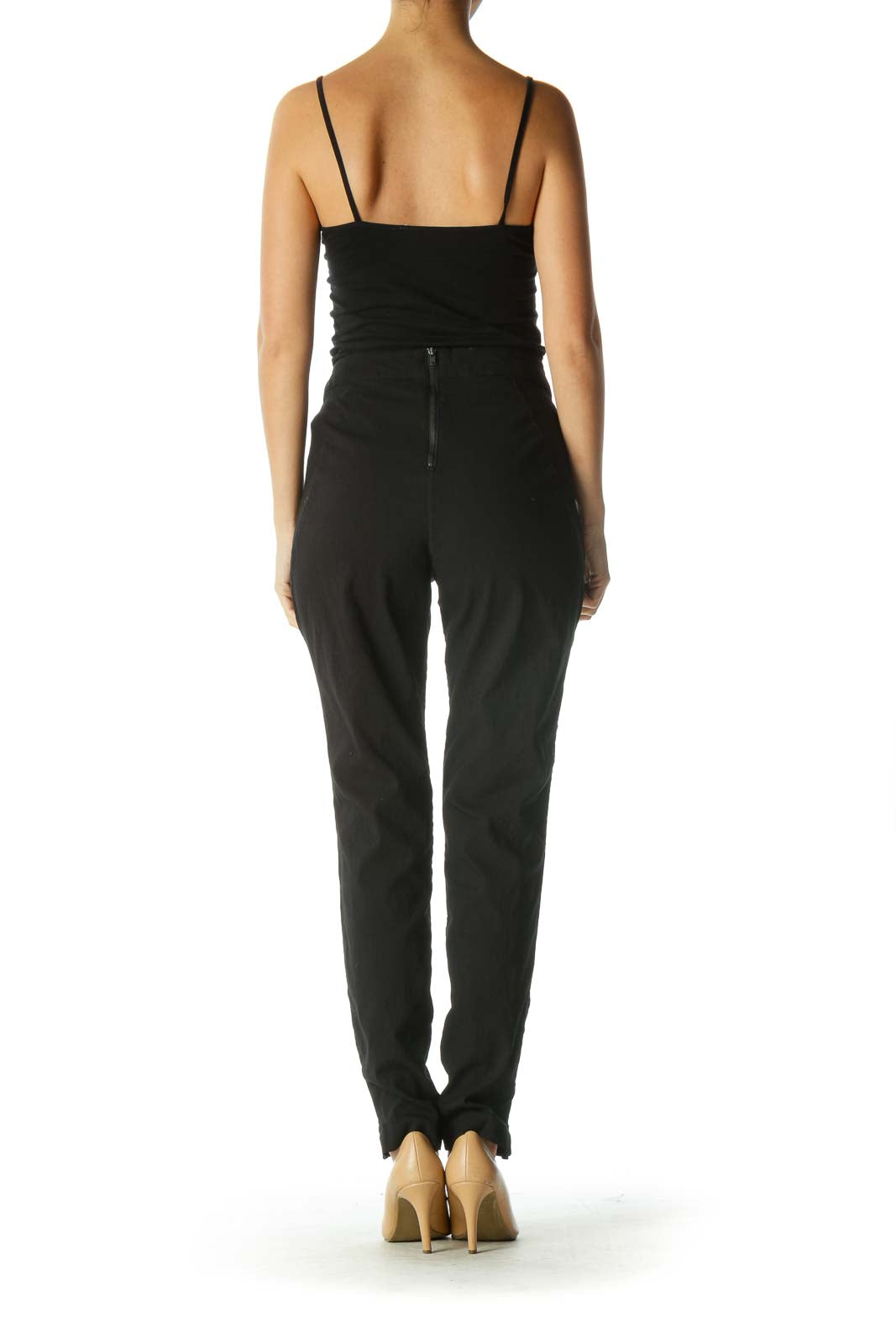 Black Straight Leg Pants