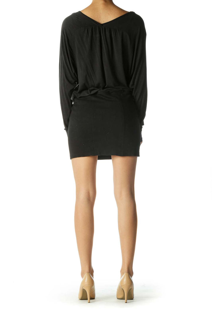 Black Bodycon Long Sleeve Dress