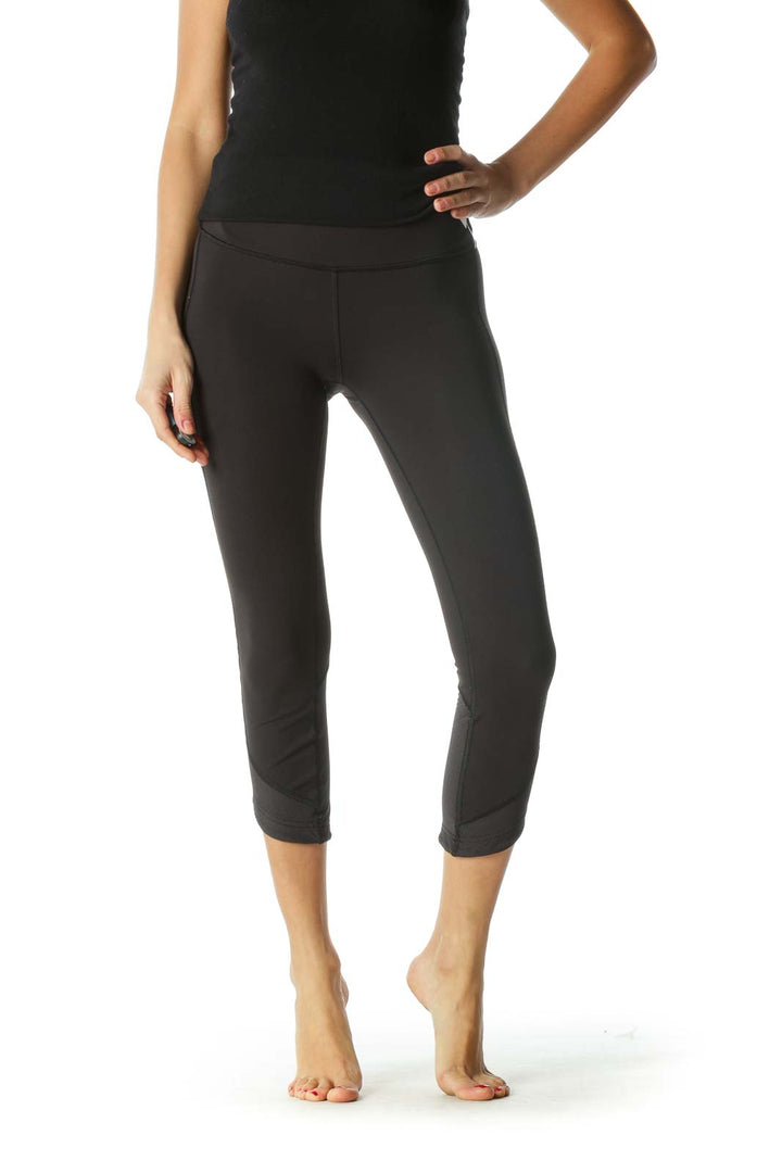 Black Cropped Leggings