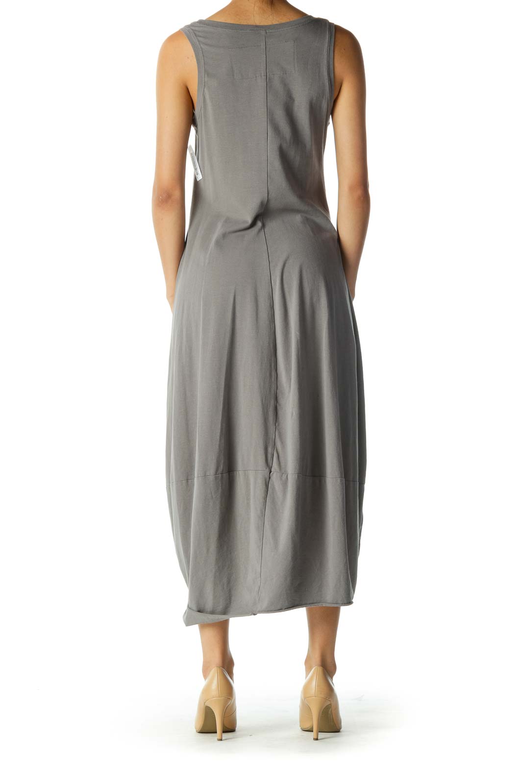 Gray Sleeveless Dress