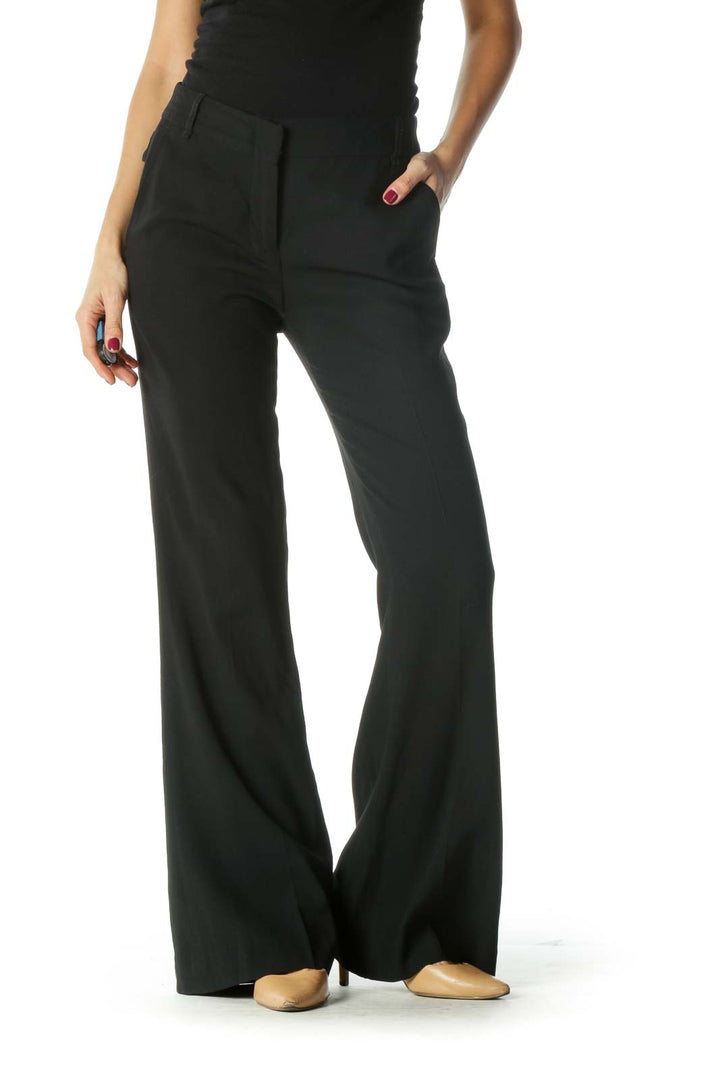 Black Wide-leg Pants