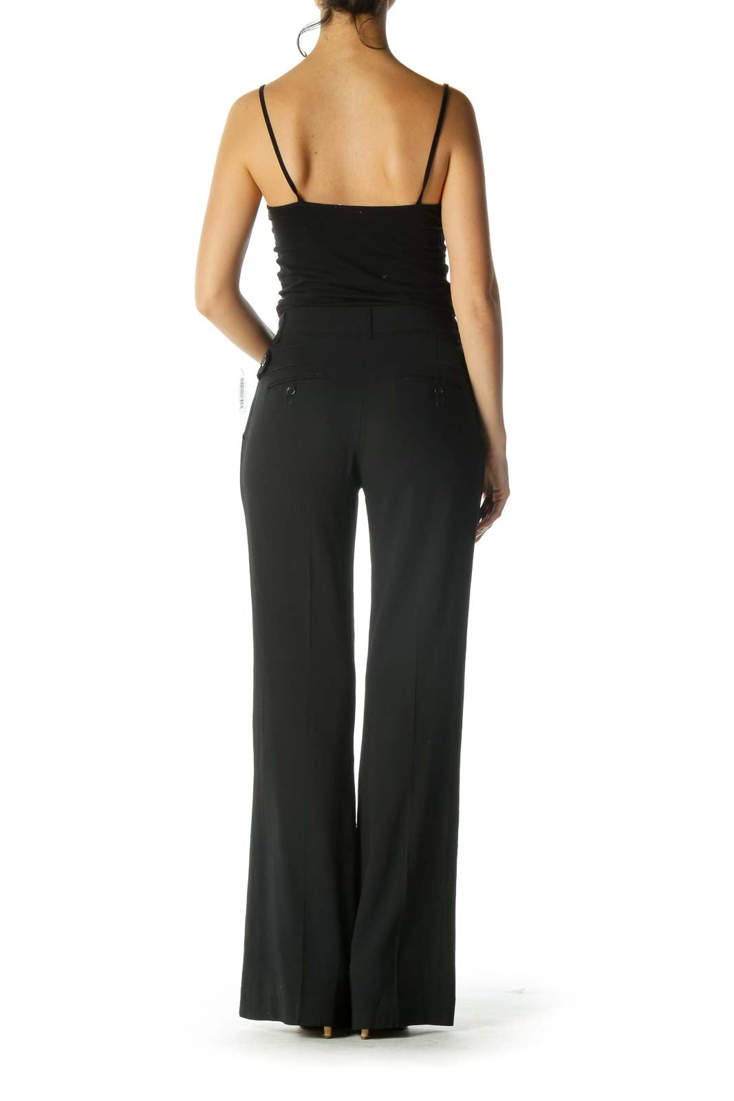 Black Wide-leg Pants