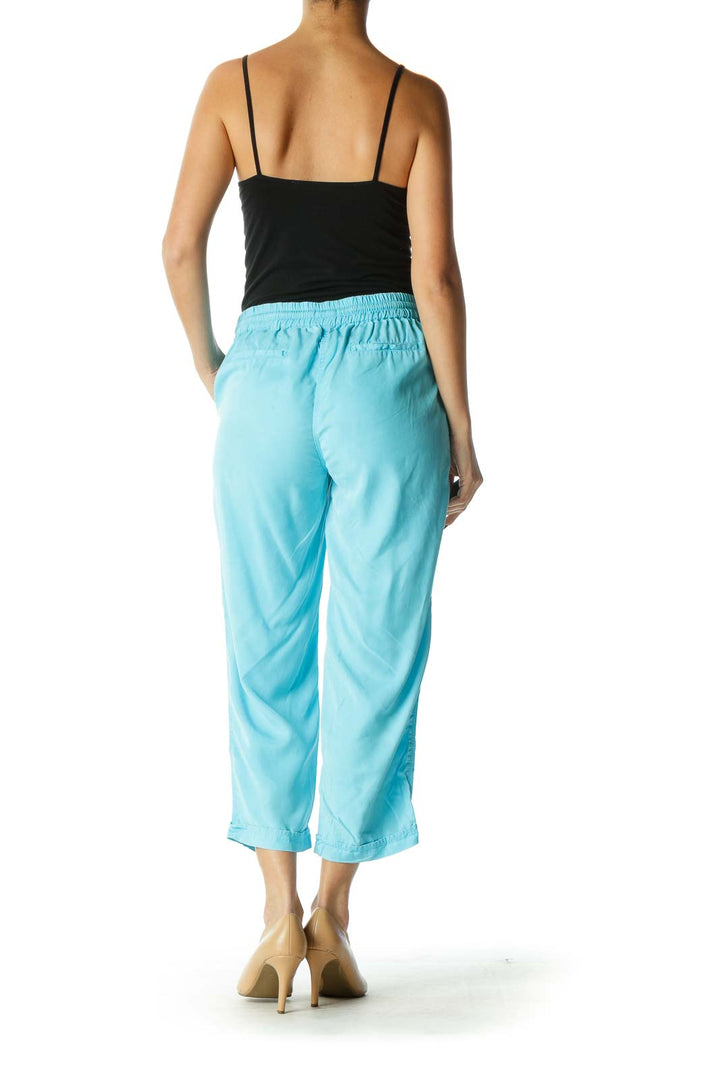 Blue Casual SweatPant Pant