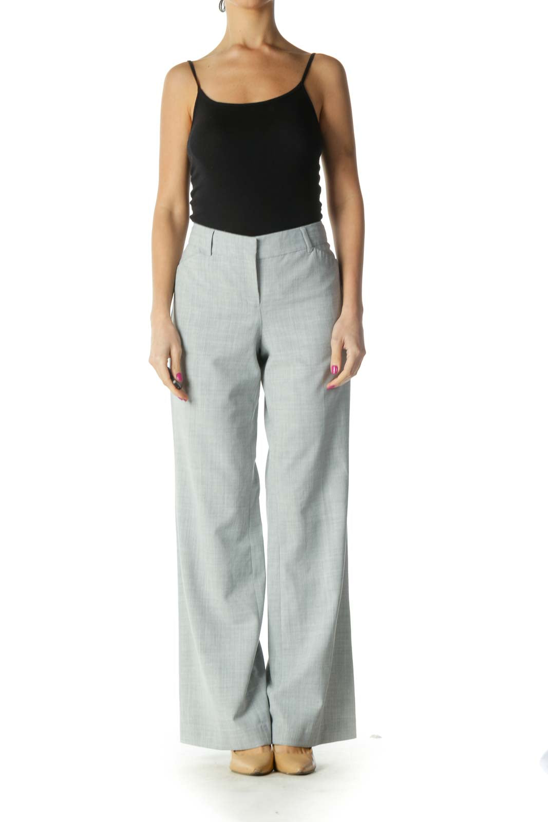 Gray Classic Slacks