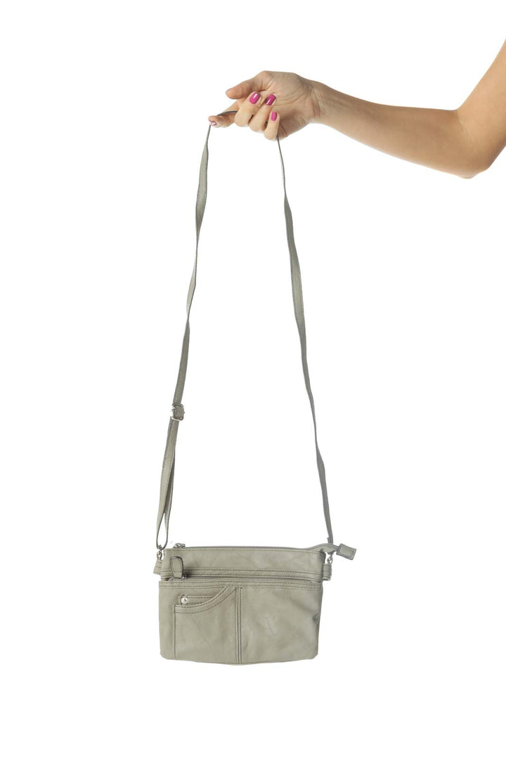 Beige Crossbody Bag