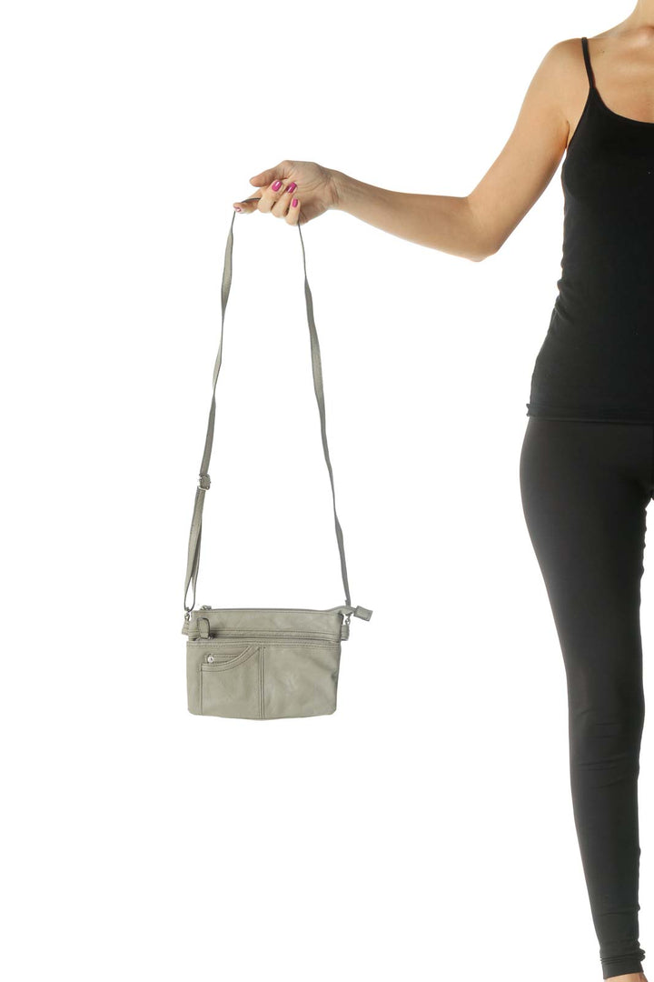 Beige Crossbody Bag