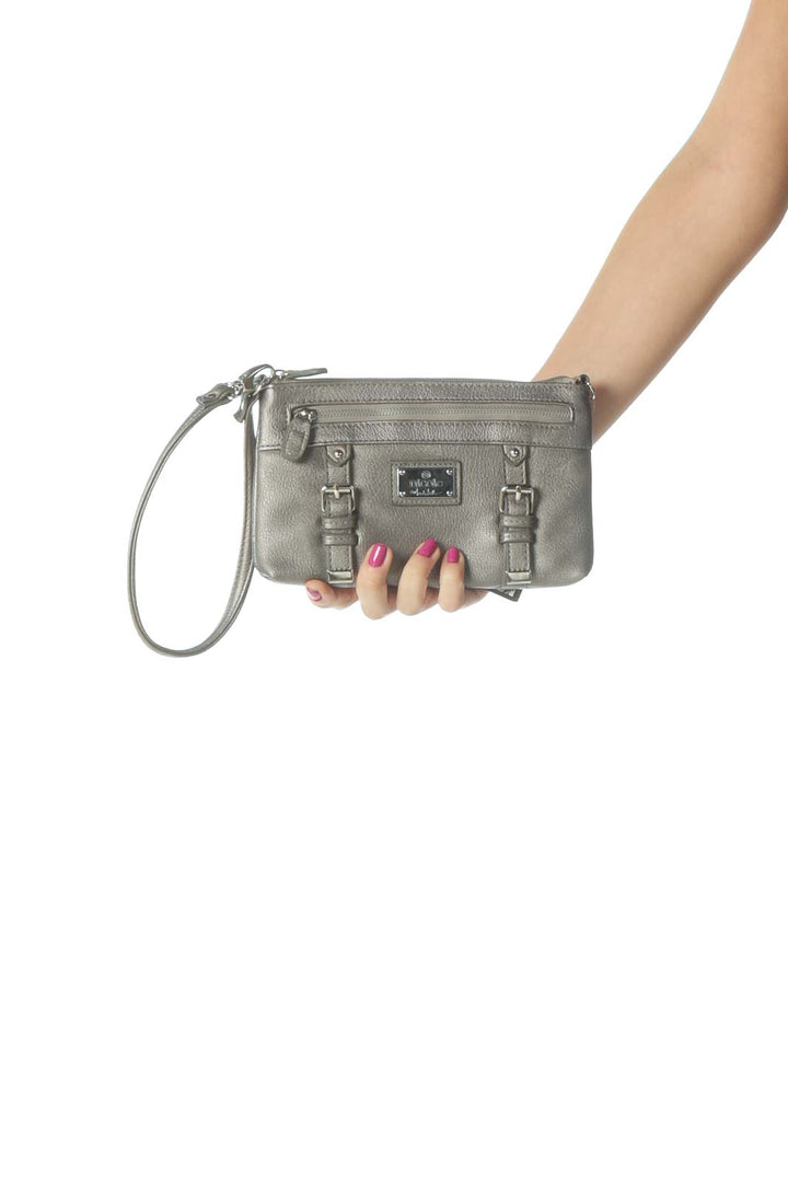 Gray Clutch